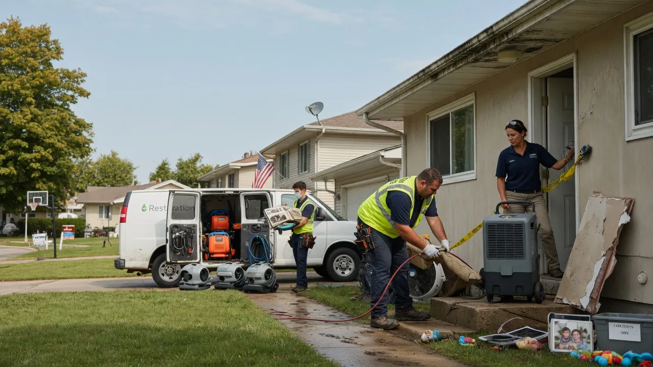 Water Damage Restoration in Cushing, OK near me